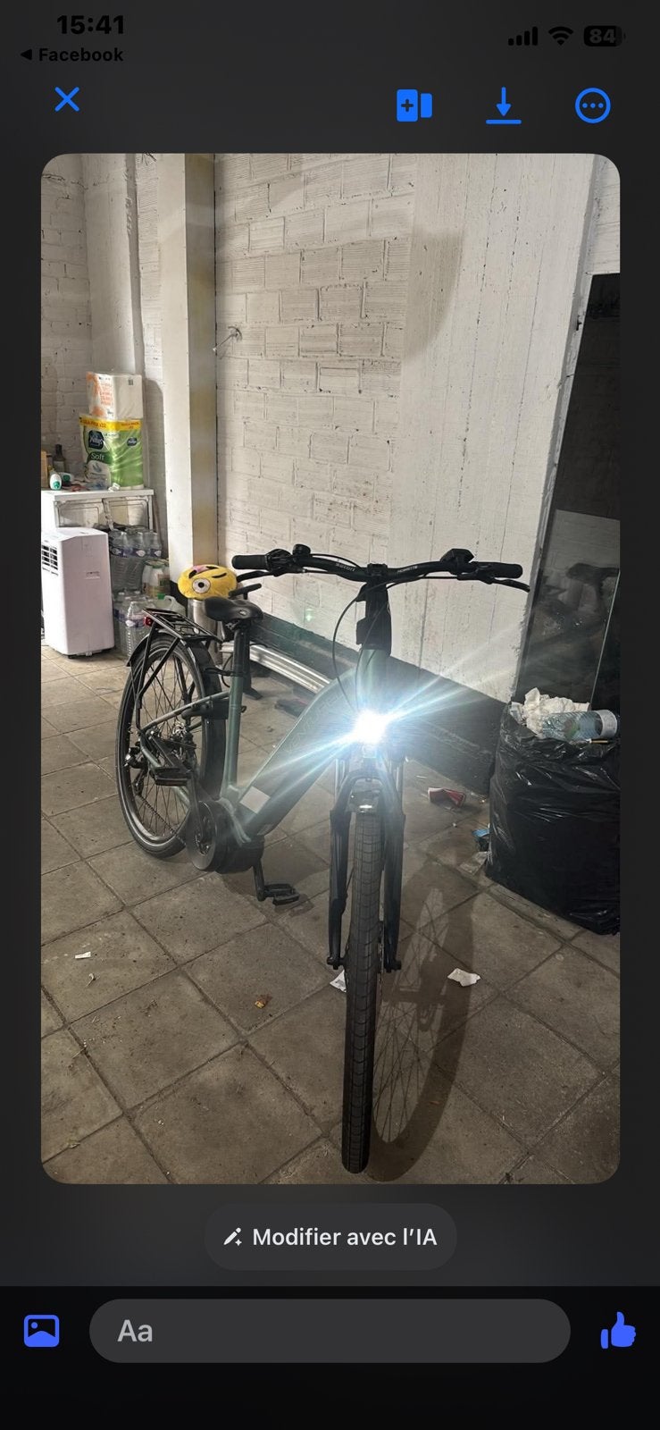VÉLO ÉLECTRIQUE VENTURELLI – MOTEUR CENTRAL BOSCH –, Autres marques, Vitesses, Comme neuf, Enlèvement