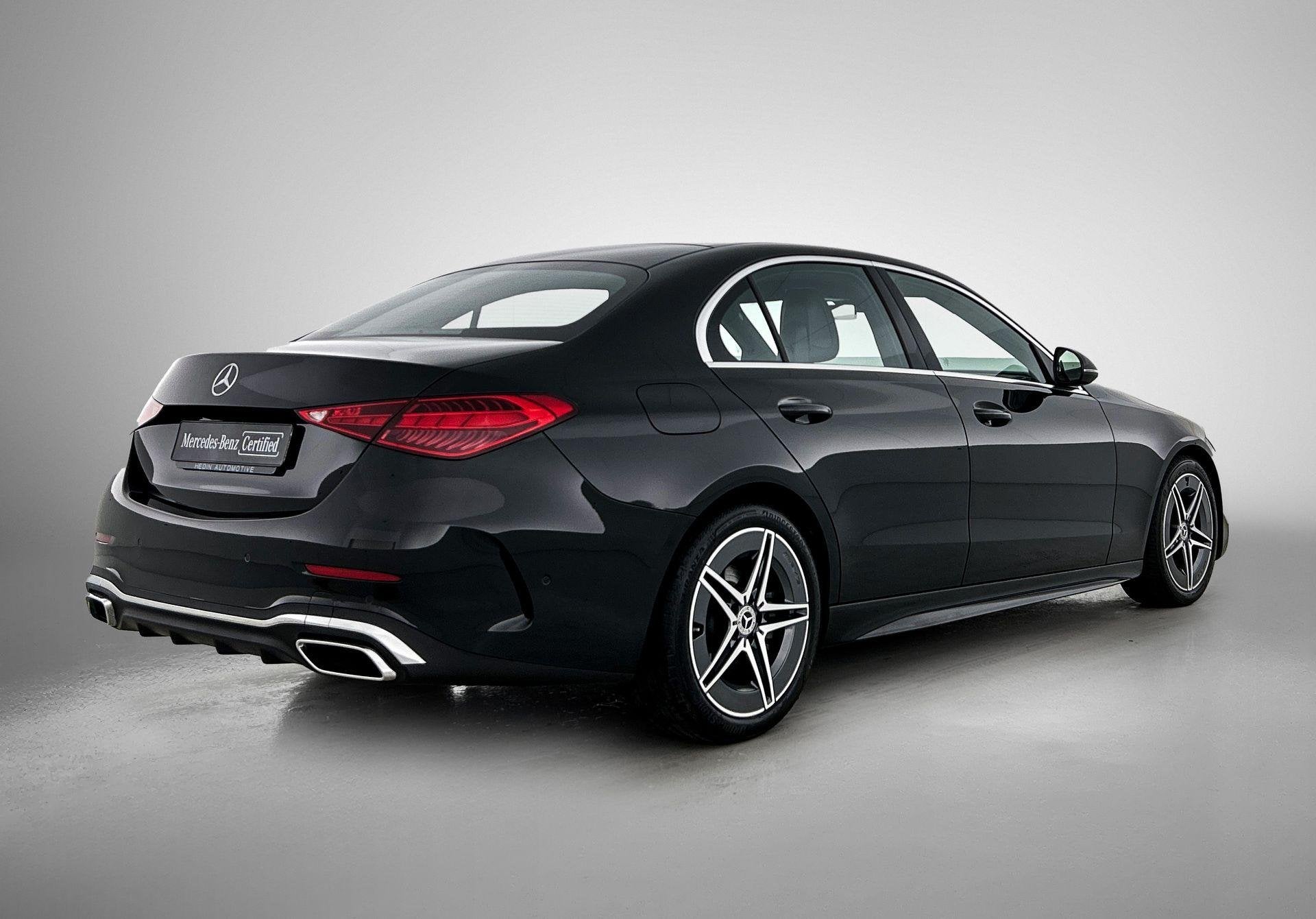 Mercedes-Benz C-Klasse 180 Berline AMG Line Dodehoekassisten, Autos, 144 g/km, Achat, 1800 kg, 4 portes
