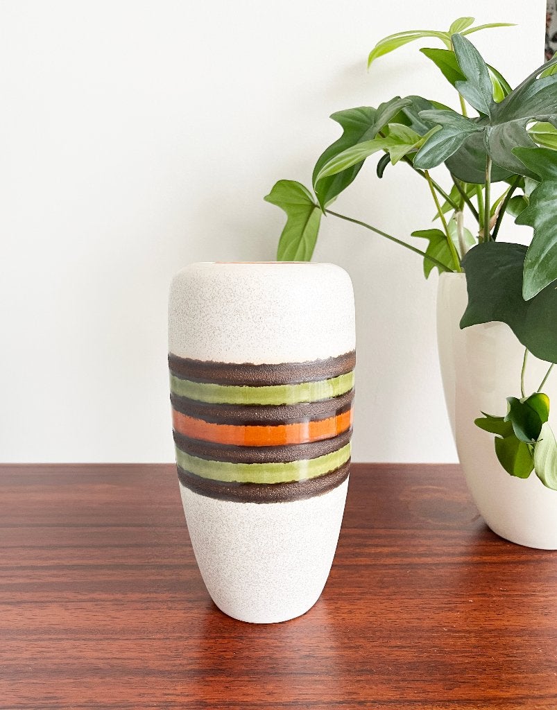 Vase à fatlava vintage West Germany - Dumler & Breiden, Enlèvement ou Envoi