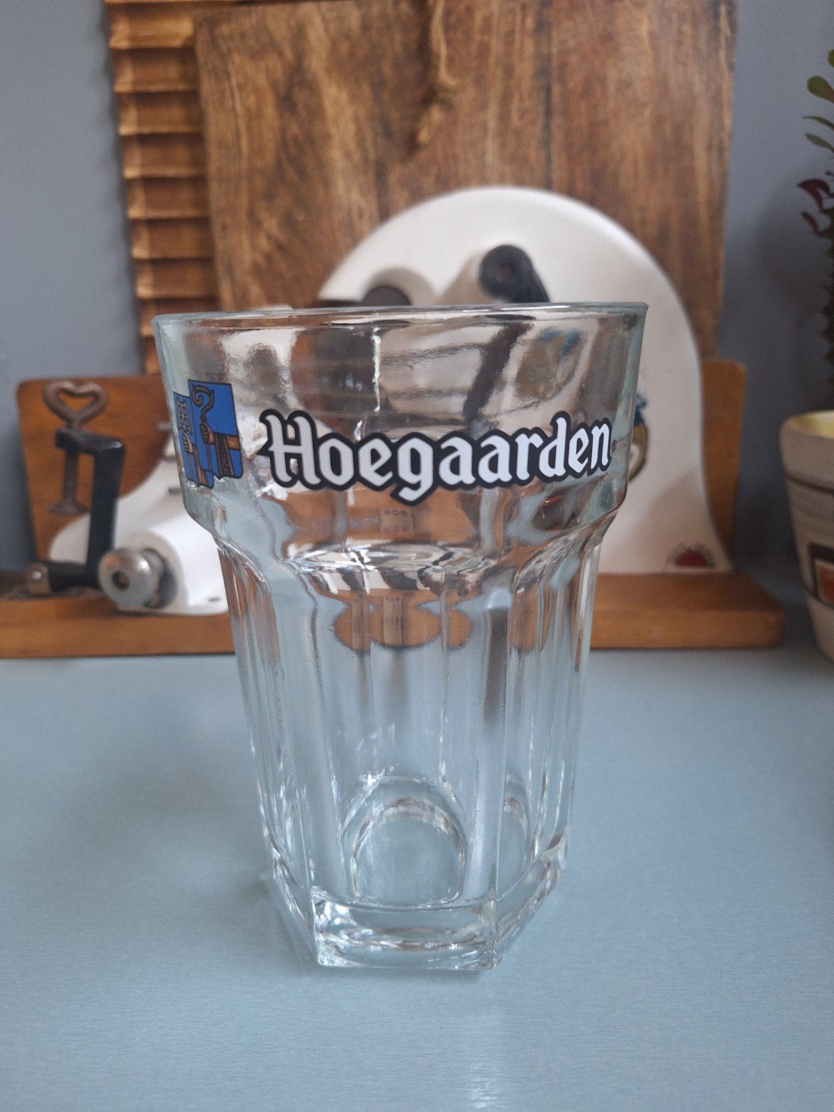 Groot Hoegaarden Glas, Verzamelen, Ophalen of Verzenden