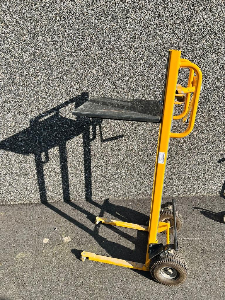 Miniliften + Hef-/Steekwagen – 120 cm hoogte, Doe-het-zelf en Bouw, 100 liter of meer, Ophalen, Gebruikt, Steekwagen