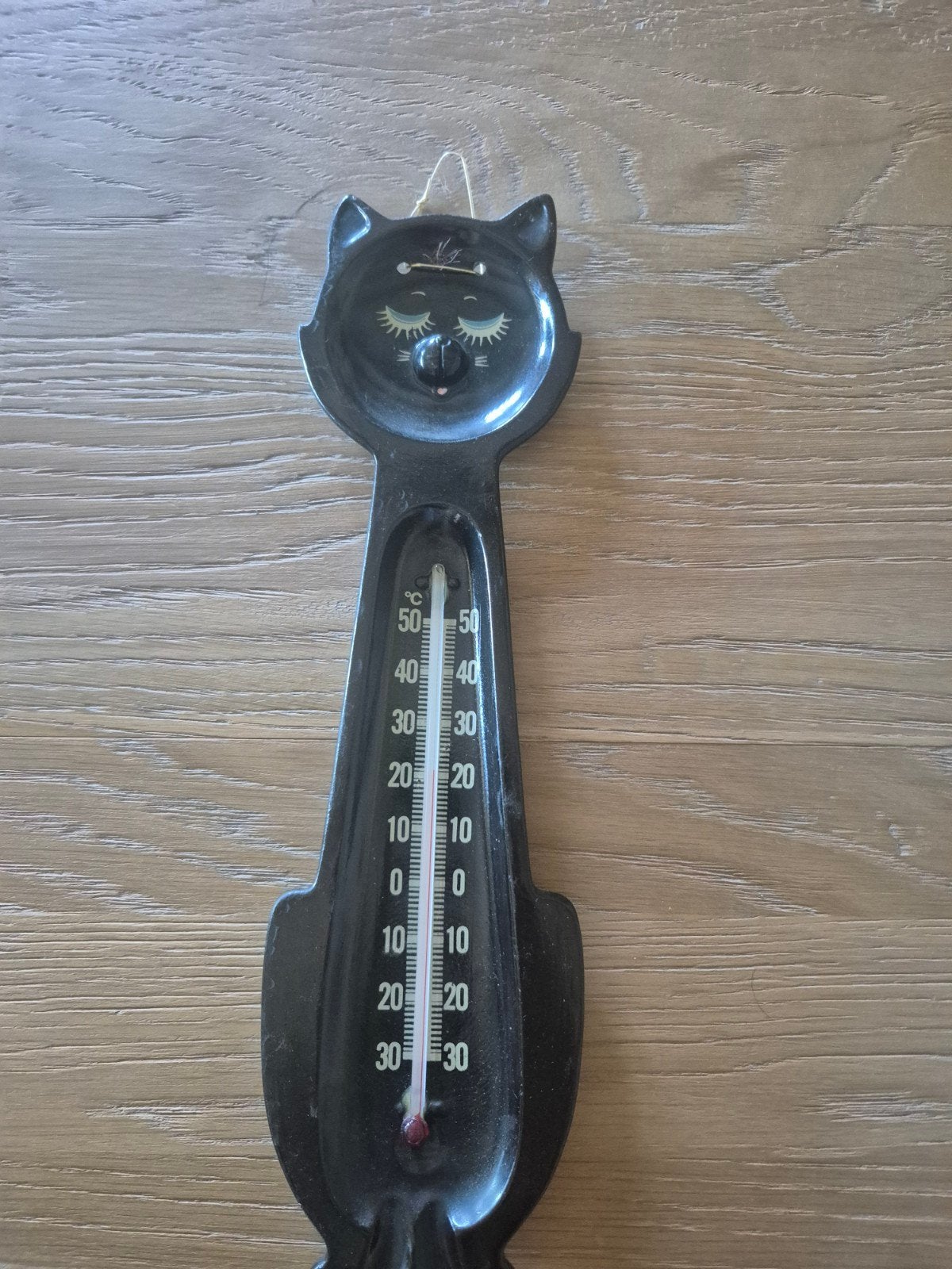 jaren 70 poes thermometer, Ophalen of Verzenden