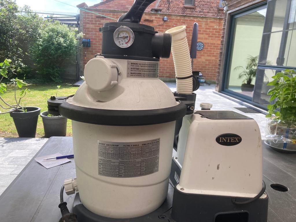 INTEX zandfilter-pomp, Ophalen, Zo goed als nieuw, Filter