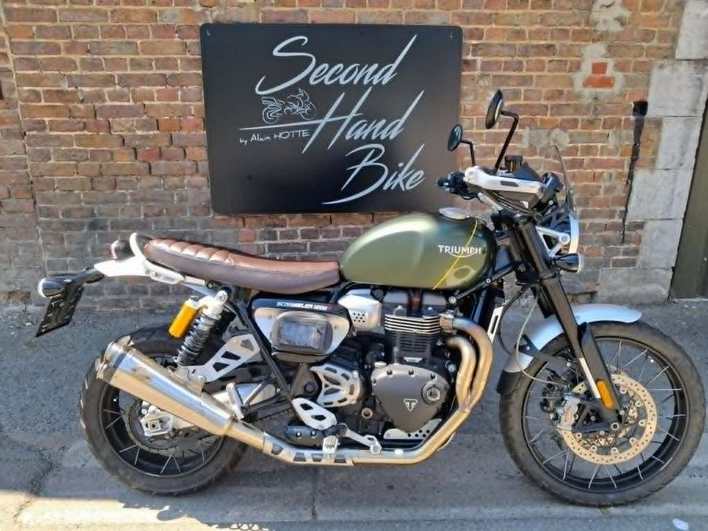 TRIUMPH SCRAMBLER 1200 XC, GARANTIE 1 AN, 11750 EUR, Motos, Permis Moto A, Entreprise, Occasion, Plus de 35 kW