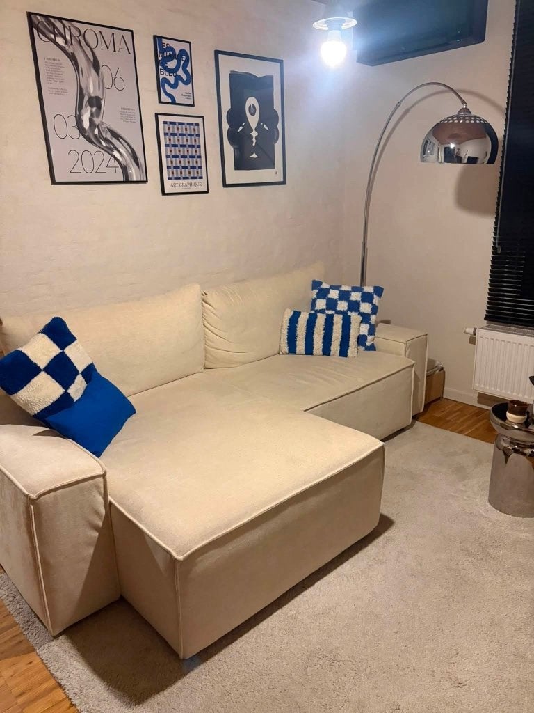 3-zits zetel, Ophalen, 250 tot 300 cm, Kunststof, Hoekbank