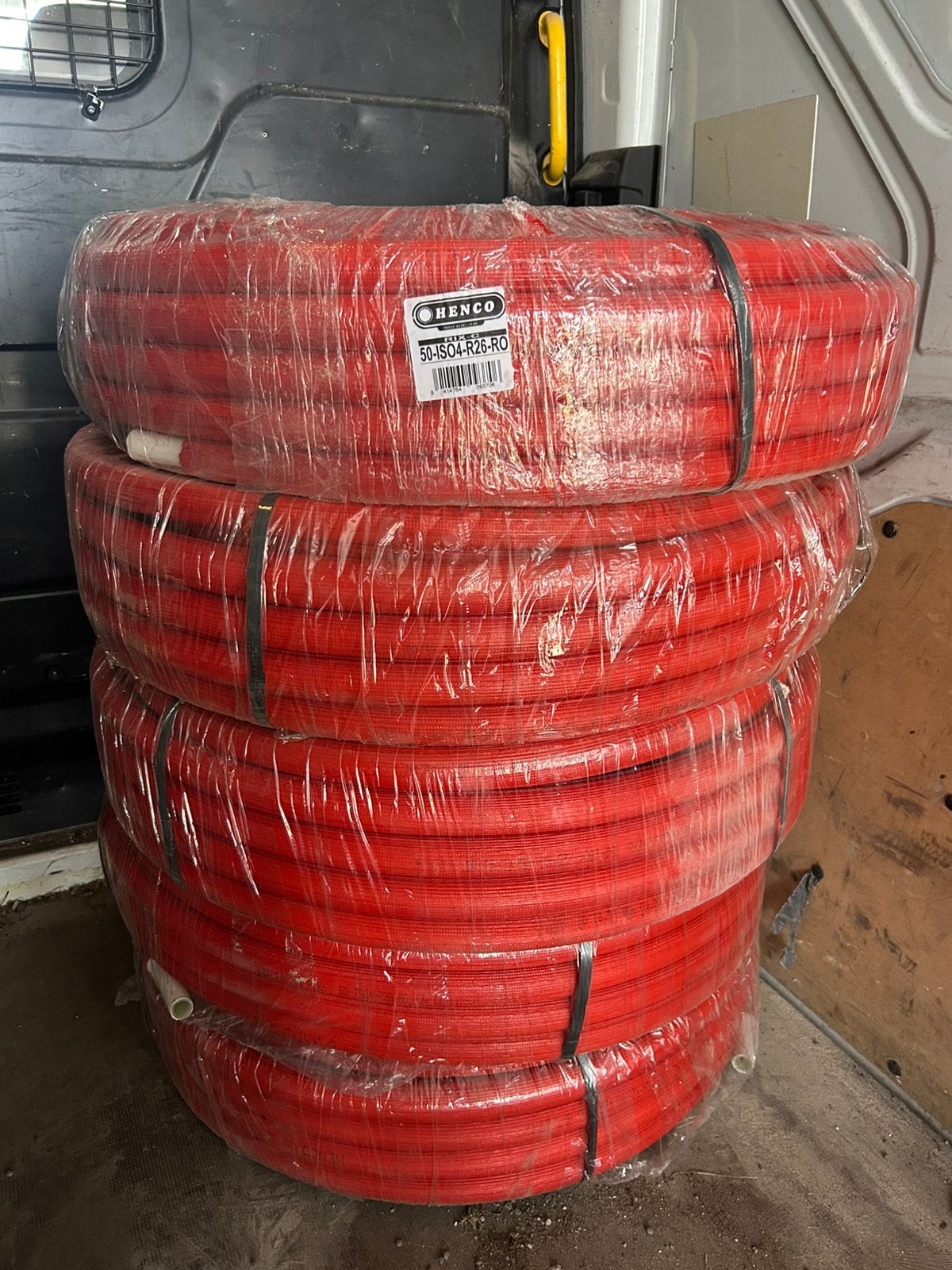 Tuyau multicouche isolé Henco RixC 26x3 mm — rouleau de 50 m, Enlèvement, Comme neuf