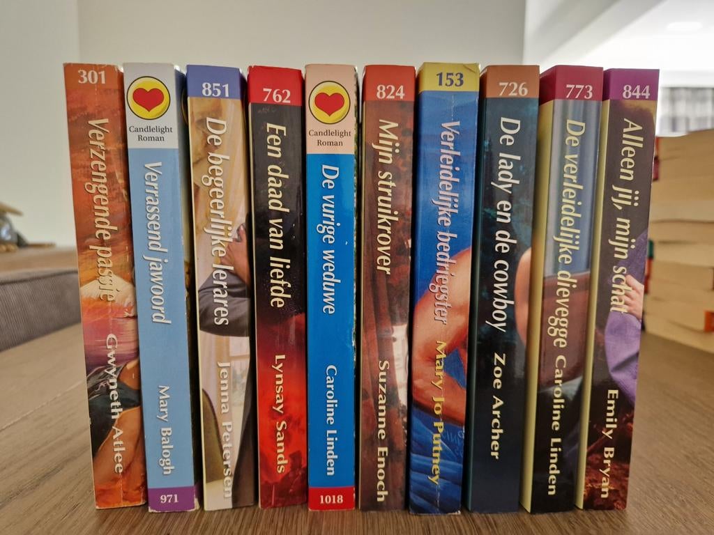 Candlelight historische romans, Boeken, Ophalen of Verzenden