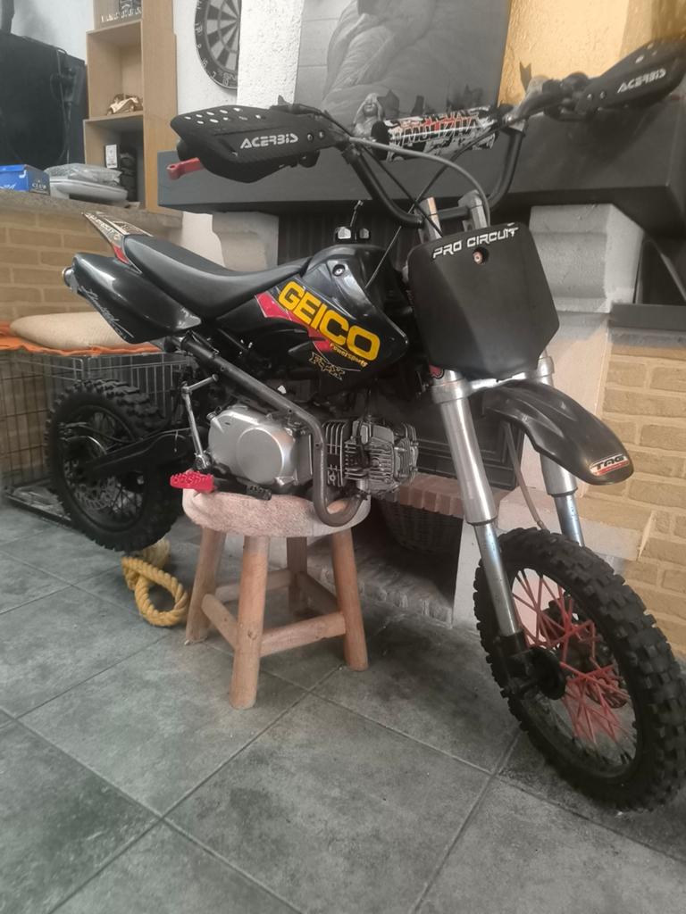 125cc pitbike te koop, Fietsen en Brommers, Ophalen