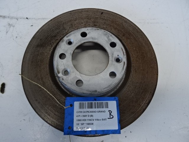 FREIN DISQUE AVANT Citroën C4 Grand Picasso (3A), Utilisé, Citroën