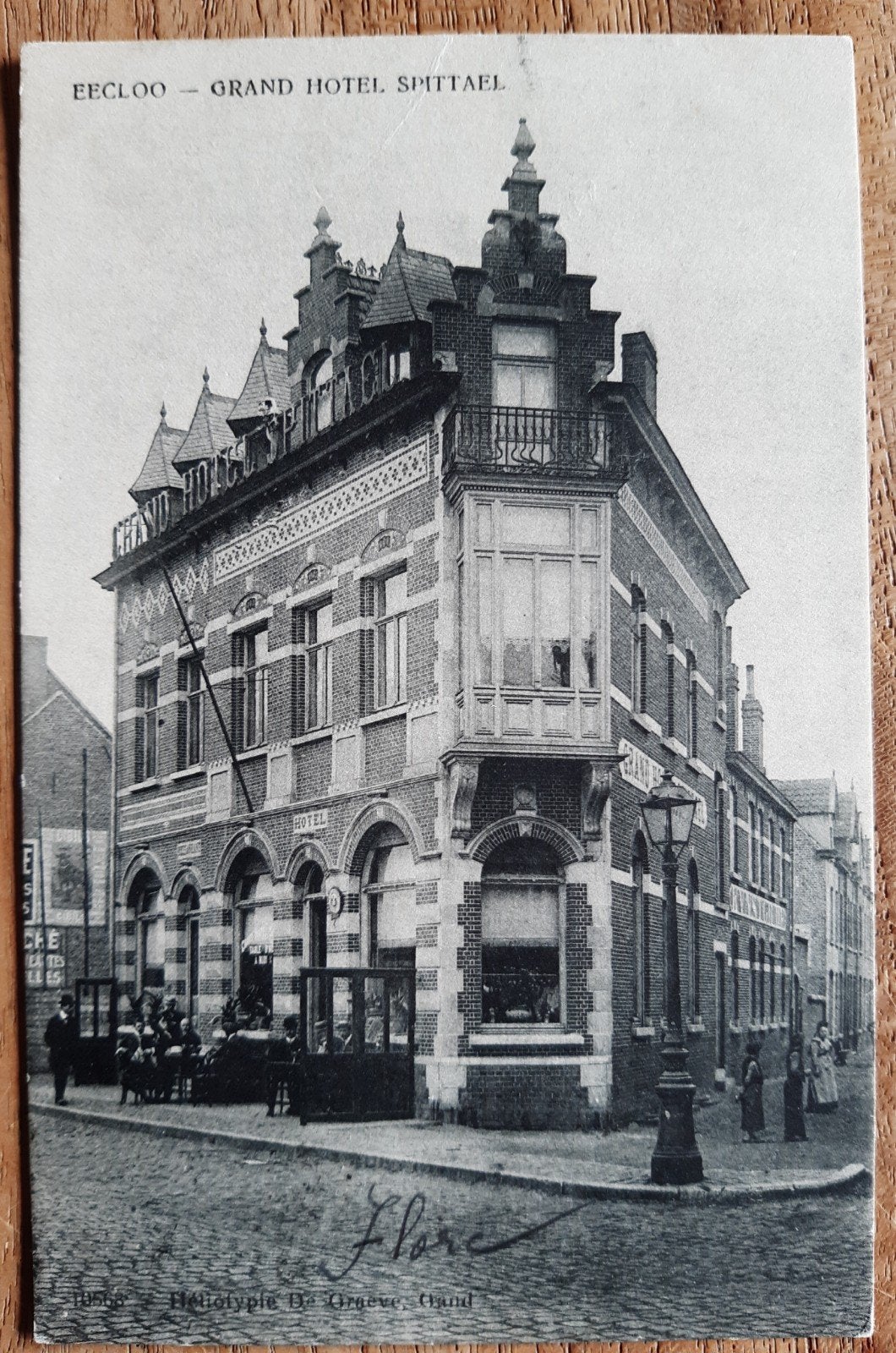 EEKLO EECLOO HOTEL SPITAEL zeldzaam!, Ophalen of Verzenden