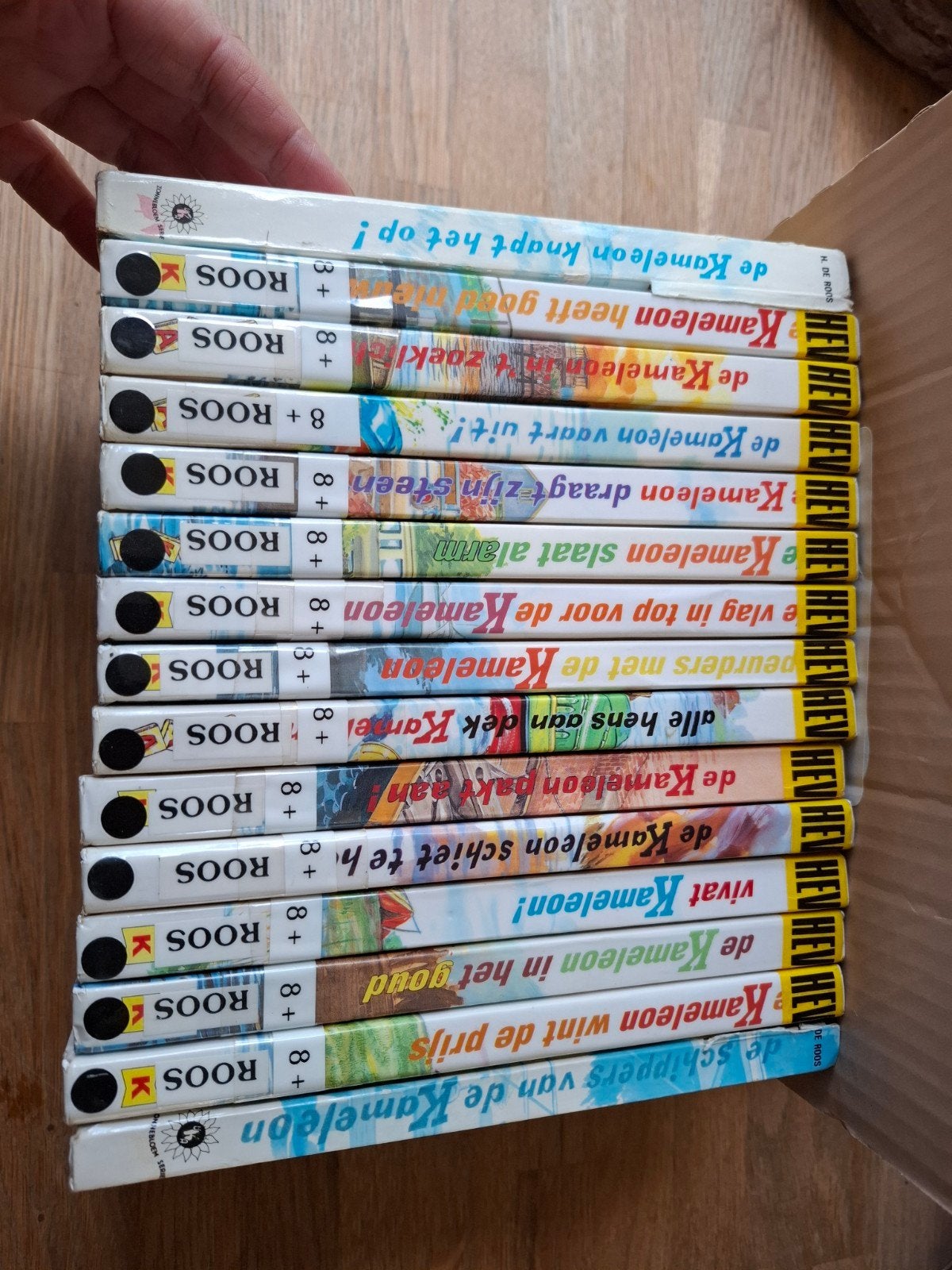 Kameleon jeugdboeken, Ophalen