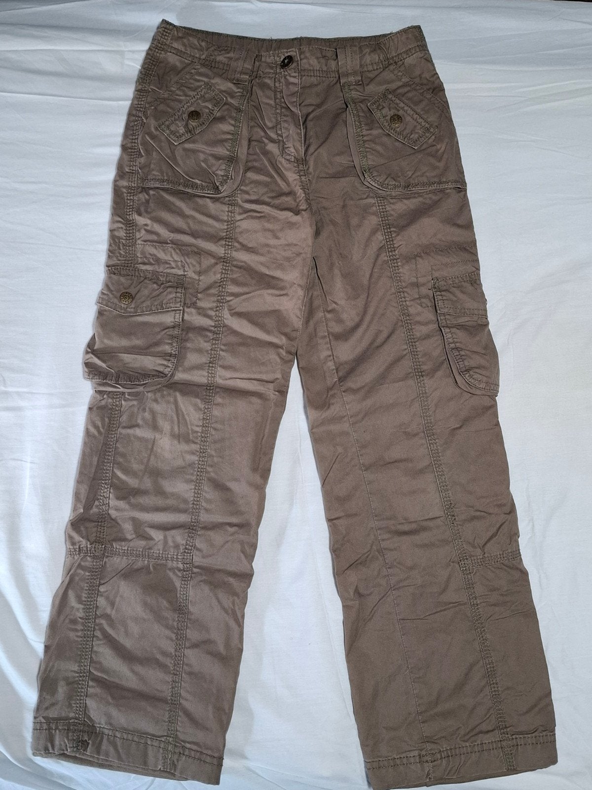 Cargo broek met zakken – Here + There – maat 140, Broek, Jongen of Meisje, Ophalen of Verzenden, Zo goed als nieuw