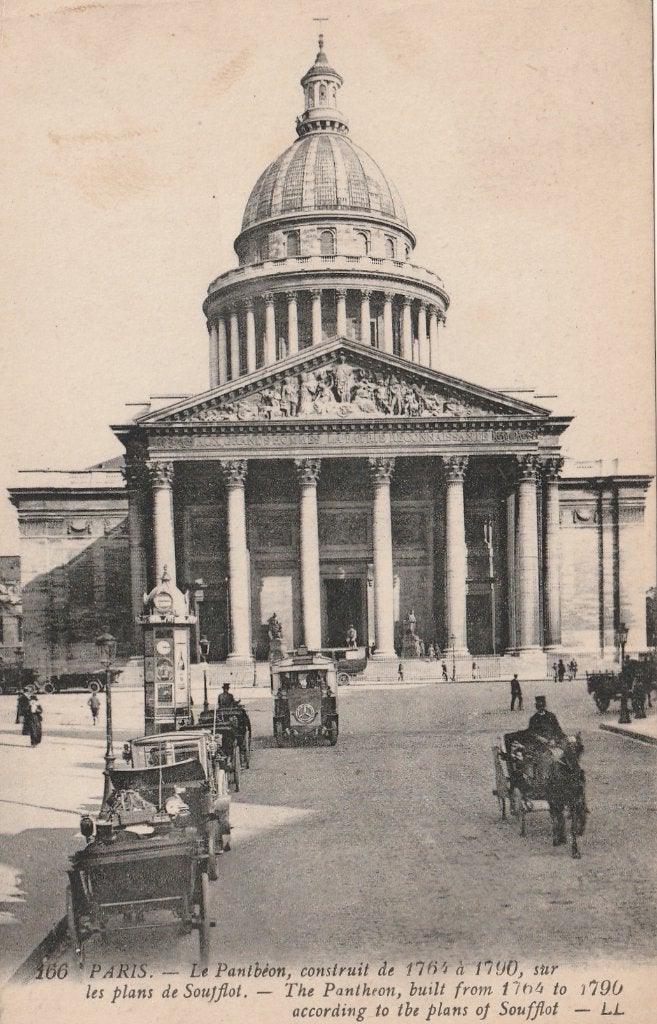 PARIJS -  Het Panthéon  + 105 Jaar oud !!, Verzamelen, Postkaarten | Buitenland, Verzenden, Voor 1920, Gelopen, Frankrijk