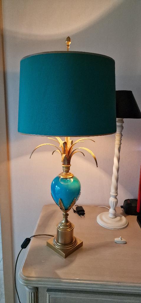 Belle lampe boulanger bleue lire l'annonce, Maison & Meubles, Enlèvement