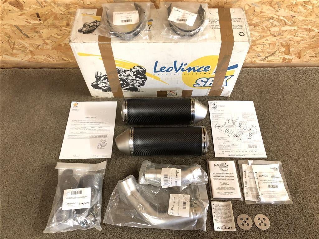 LeoVince Oval Evo II uitlaten Yamaha YZF-R1 YZFR1 R1 09-14 R, Envoi, Neuf