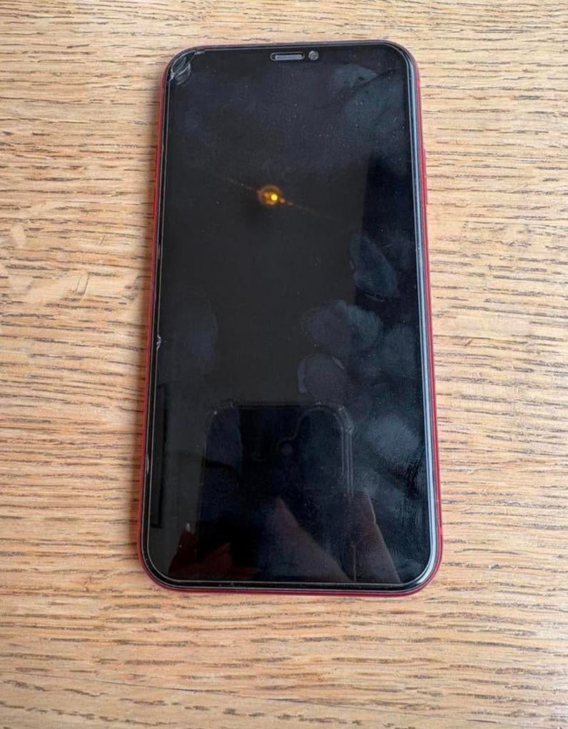 Iphone 11 rood, Telecommunicatie, Mobiele telefoons | Apple iPhone, 70 %, Verzenden, IPhone 11, Zonder simlock
