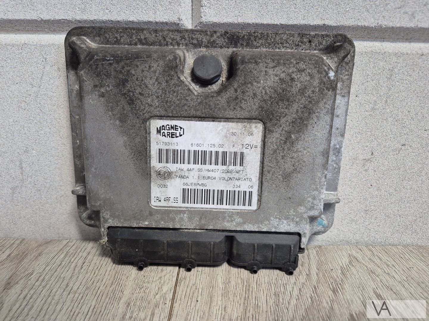 Fiat Panda 2003 -2012 ecu motorcomputer 1.1 benzine 51793113, -, Utilisé, Fiat, -
