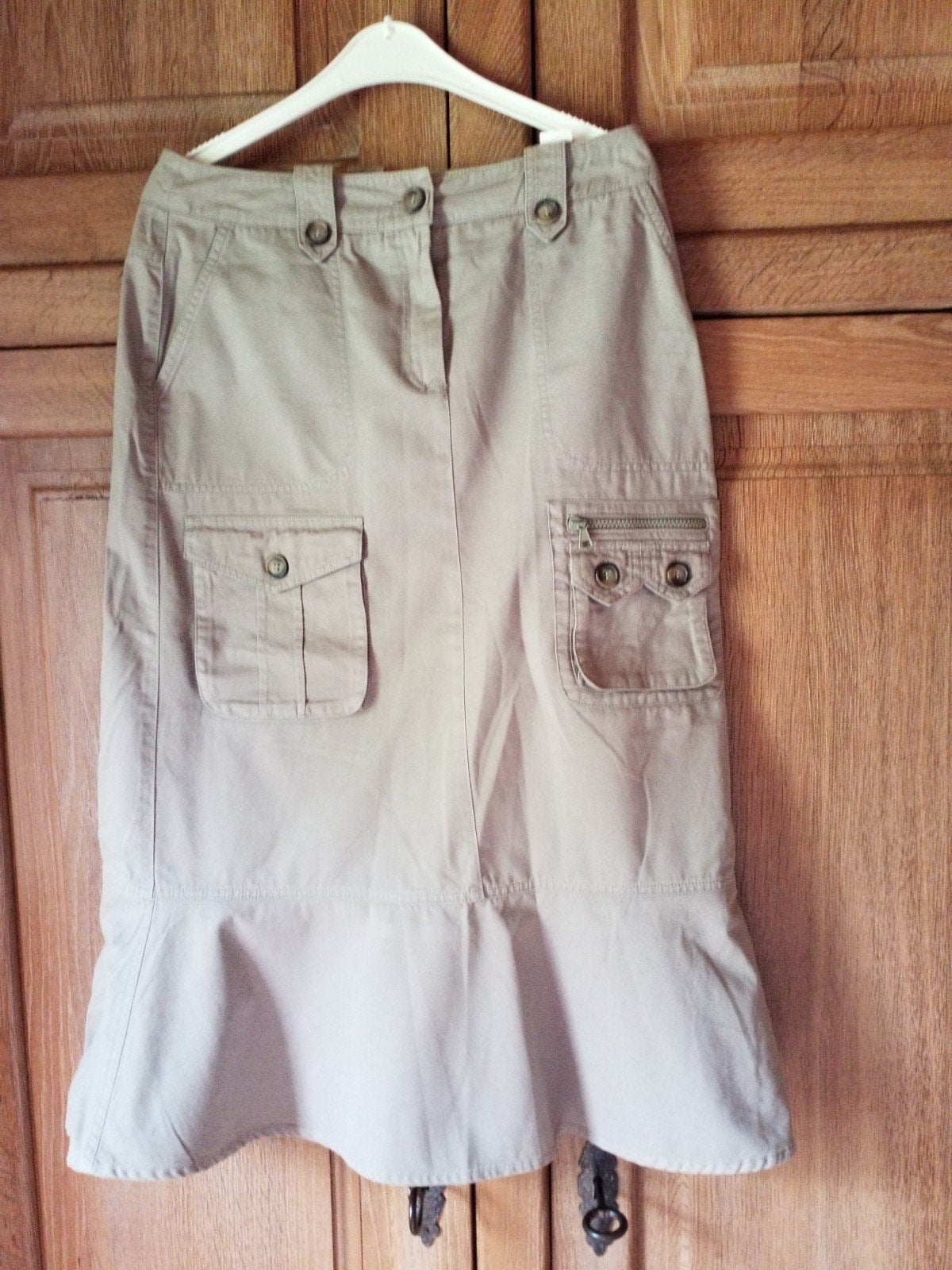 jupe safari, Taille 42/44 (L), Autre, Enlèvement ou Envoi, Beige