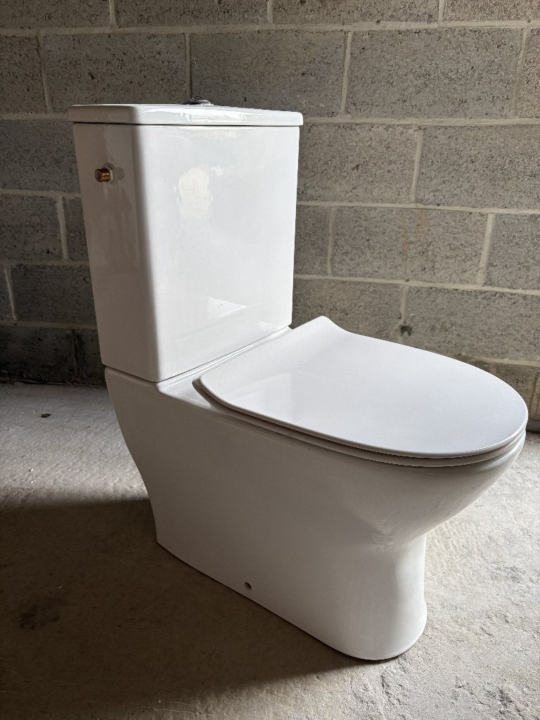 WC design Van Marcke en porcelaine, Rimless Softclose, Enlèvement, Comme neuf, Toilettes