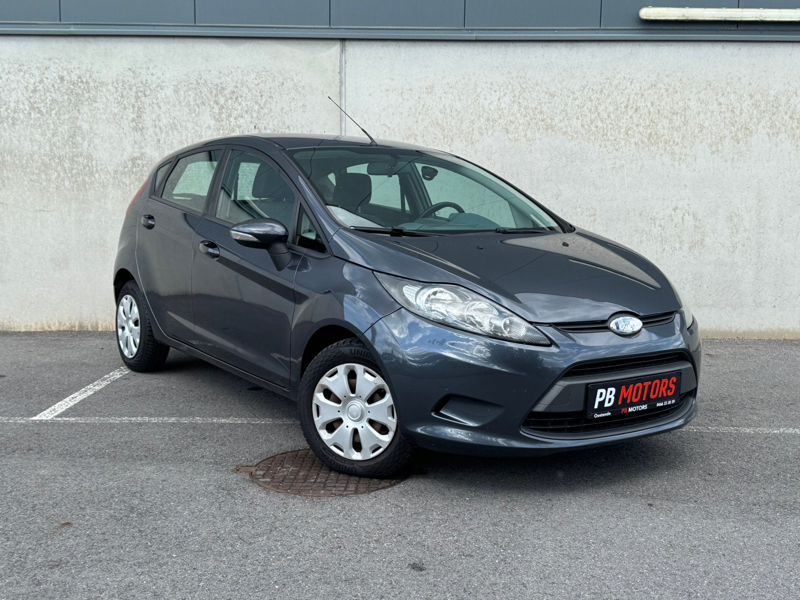 Ford fiesta - 2009 - 165.000 km - diesel 1.4- KEURING+CARPAS, Auto's, Dealer onderhouden, 50 kW, Blauw, Bedrijf