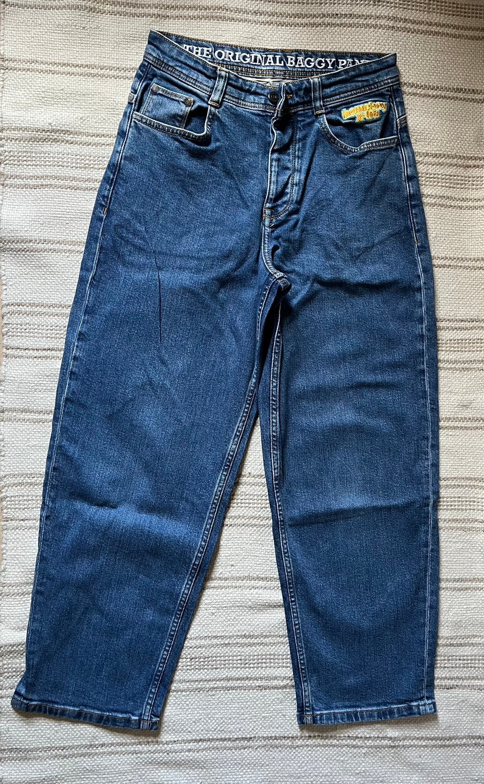 Home boy broek, Ophalen, Zo goed als nieuw
