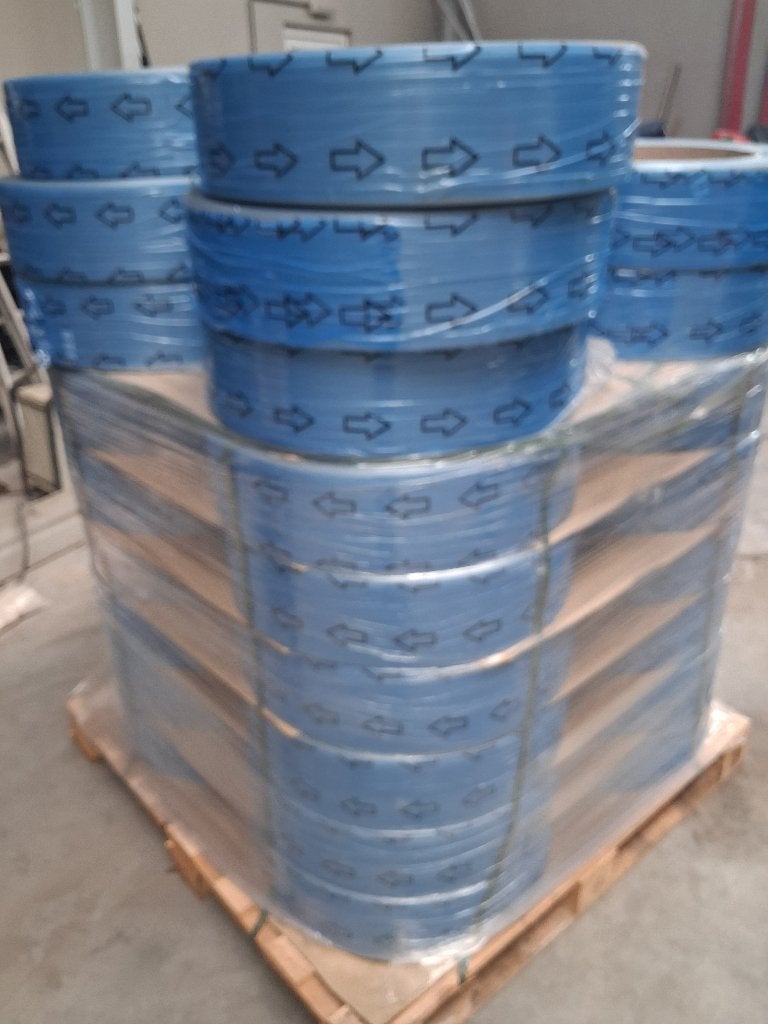 48 Bobines de feuillard polyester Alpesa, Ophalen