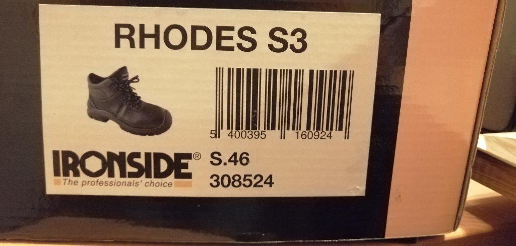 CHAUSSURES RHODES S3 HAUTE pointure 46, Vêtements | Hommes, Chaussures, Neuf, Ironside, Chaussures de travail, Enlèvement