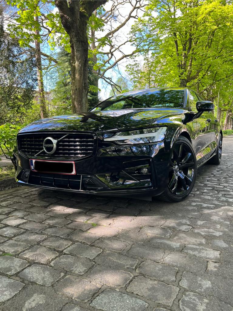 Volvo S60 2.0 B3 R-design/Leer stoel, Autos, Volvo, Cuir, Achat, 1800 kg, Euro 6