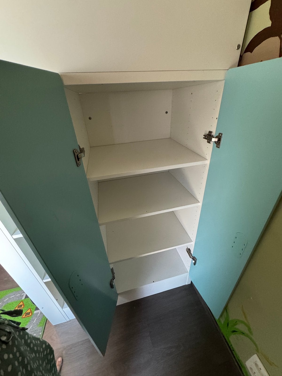 Hoogslaper met bureau en kast - ikea, Ophalen, Gebruikt, Hoogslaper