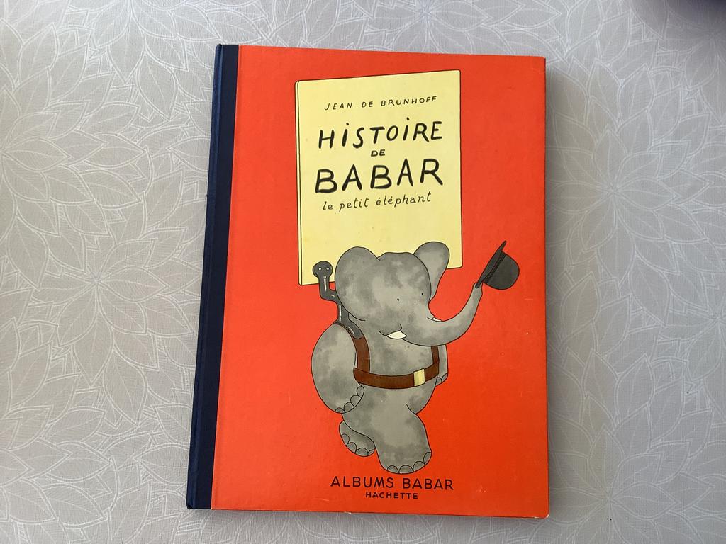 Album ancien « L’histoire de Babar le petit éléphant  (1939), Eén stripboek, Ophalen of Verzenden, Zo goed als nieuw