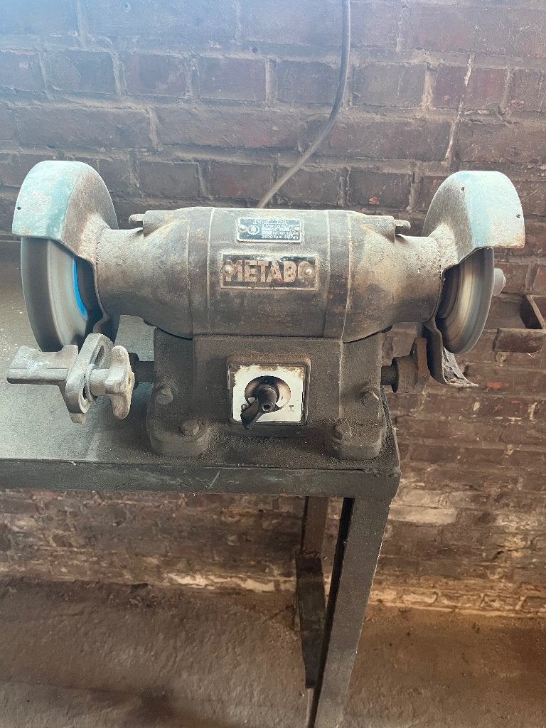 Slijpmachine, Doe-het-zelf en Bouw, Gereedschap | Slijpmachines, Ophalen, Gebruikt, 700 tot 1000 watt, Werkbankslijpmachine