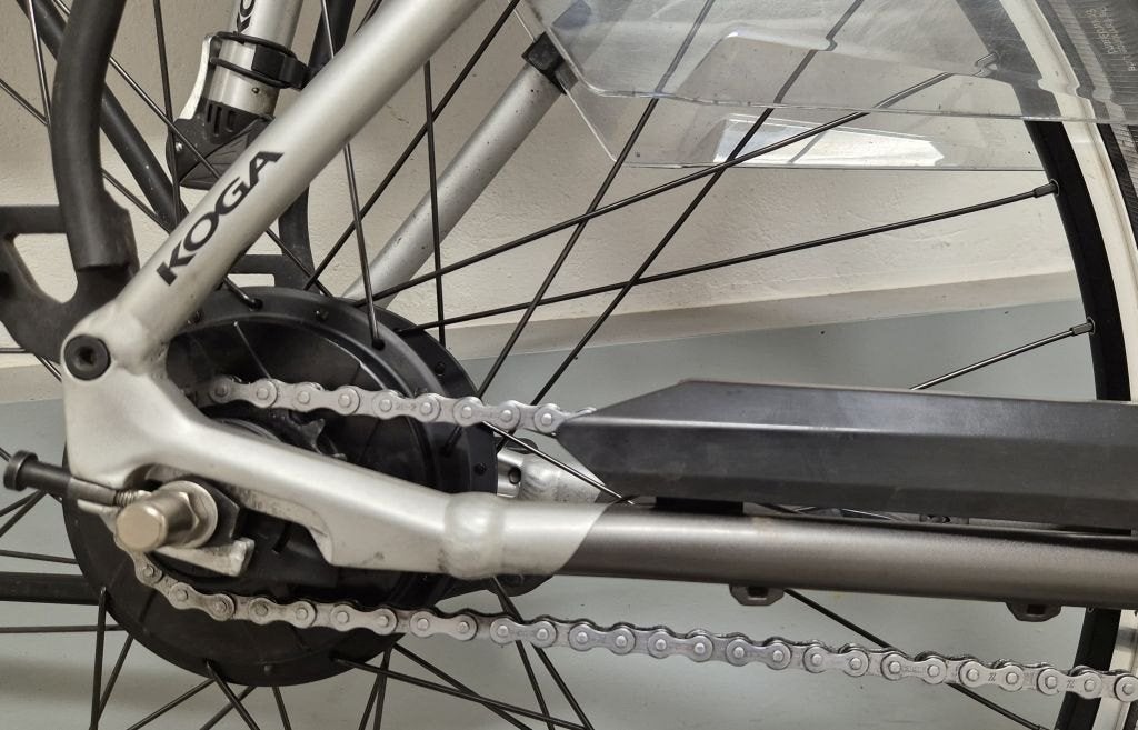 Koga E-Nova Nuvinci 500Wh, Ophalen, Zo goed als nieuw, Schijfrem, Overige merken