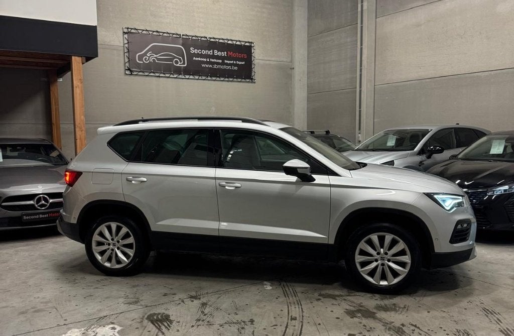 Seat Ateca 1.5 TSI MOVE 110 kW '22-90.062km 1ste eigenr, Autos, Cuir, Argent ou Gris, Achat, Entreprise