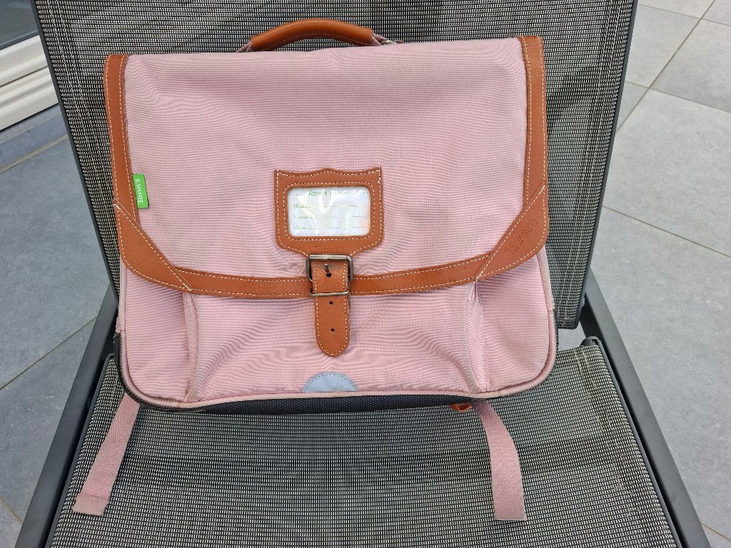Boekentas Tann's lagere school (meisje), Ophalen, Rugtas, Roze, 30 tot 40 cm
