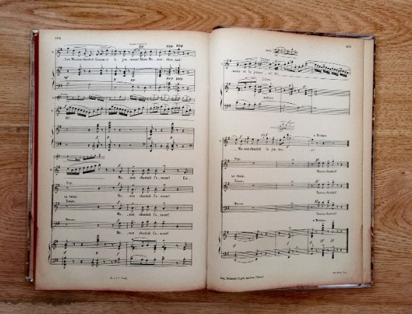 Livre rare "Manon" de Jules Massenet, 1895, Enlèvement ou Envoi, Comme neuf, Autres sujets/thèmes, Léon Carvalho