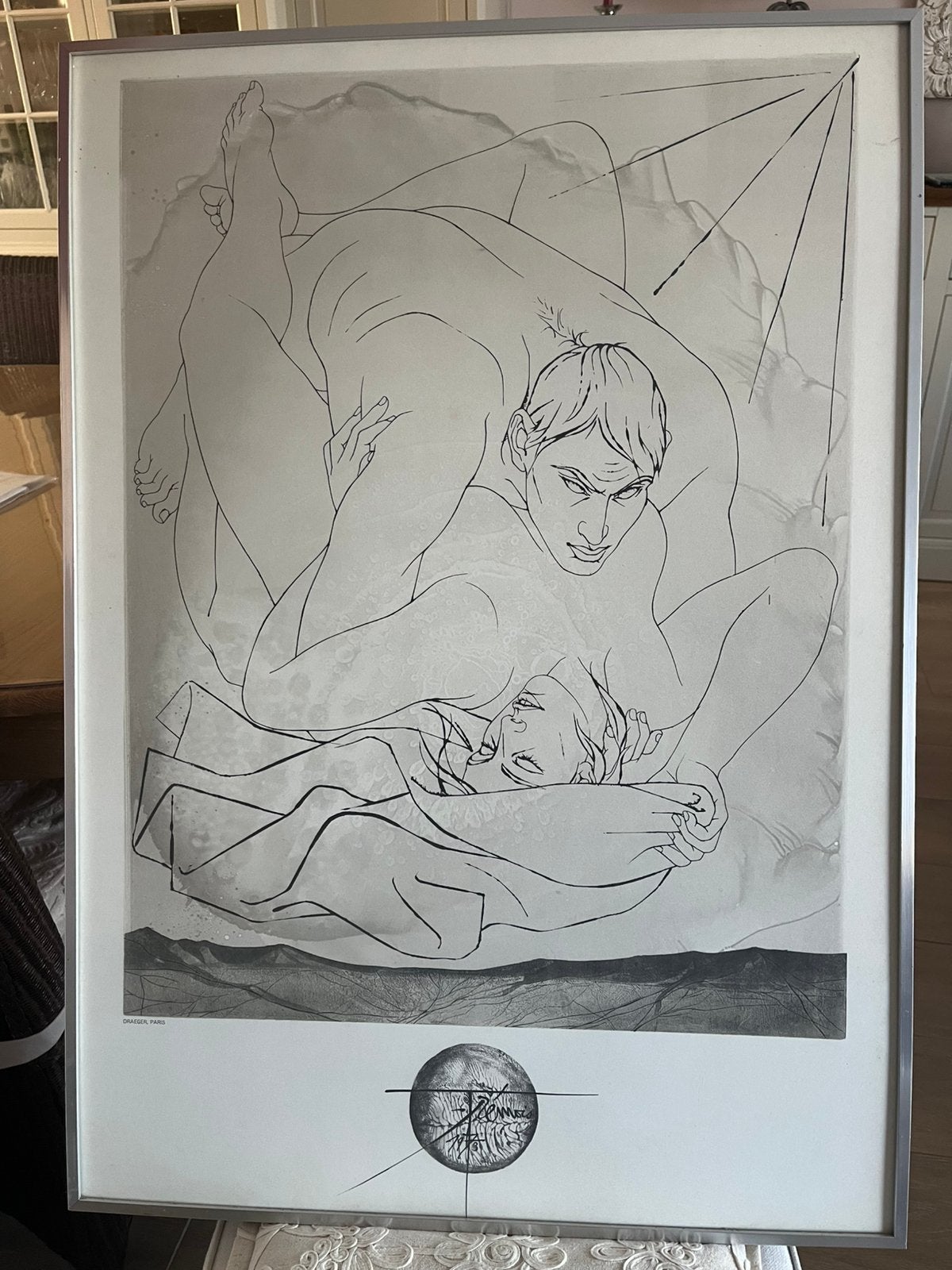 Lithographie Tremois, Antiquités & Art, Signé, Enlèvement, Lithographie