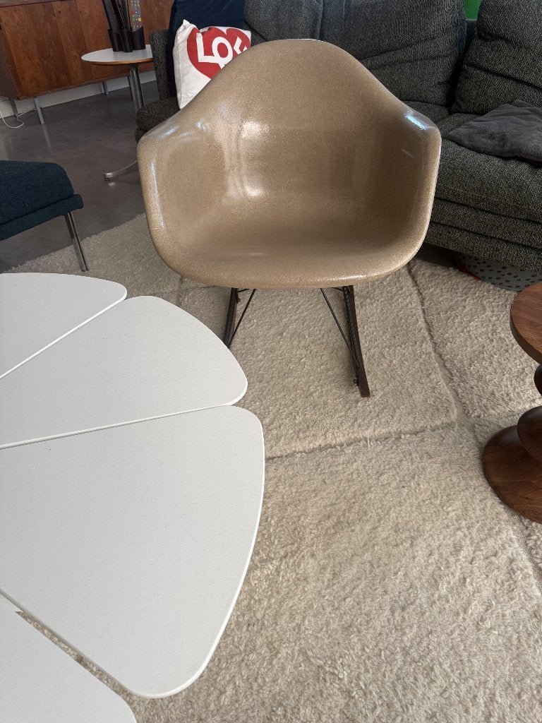 Fauteuil RAR Eames Tan Light par Herman Miller, Enlèvement ou Envoi