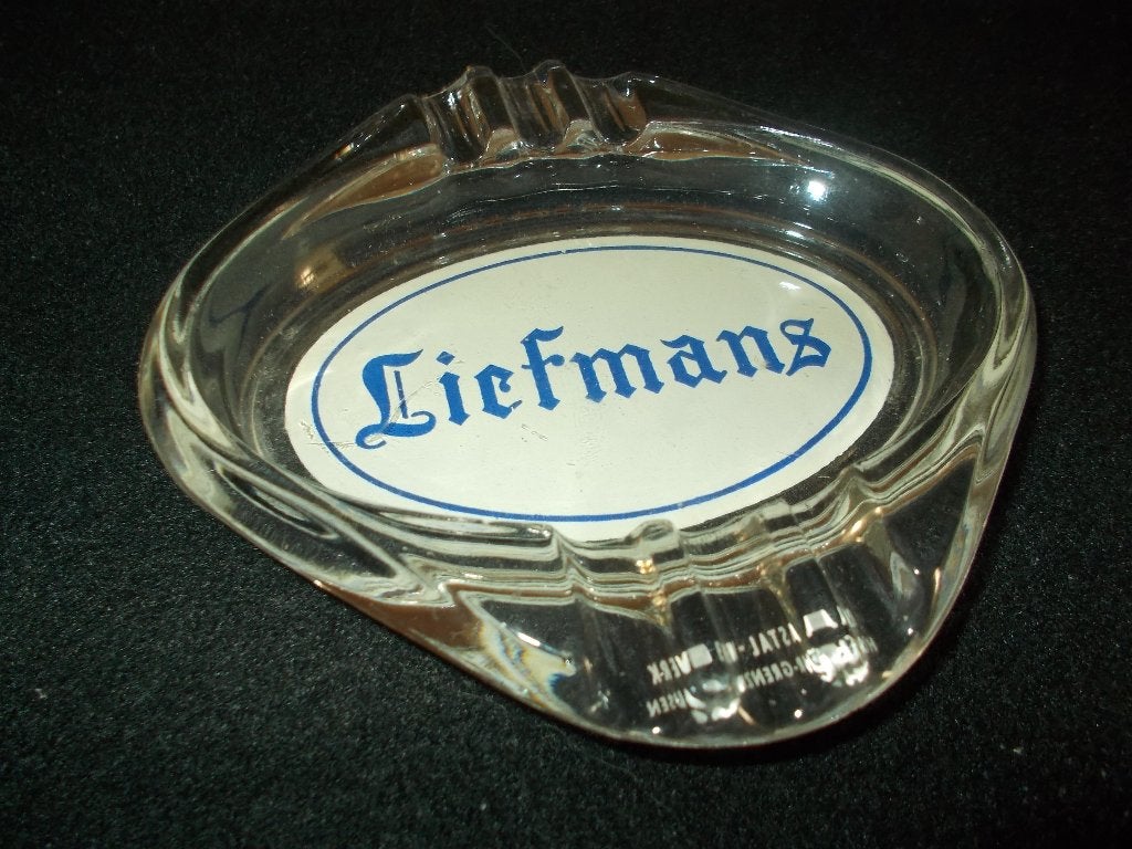 Oude Liefmans asbak in glas - Oudenaarde, Enlèvement, Utilisé, Autres types, Duvel