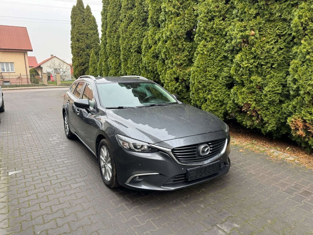 Mazda 6 III gen 2017, Auto's, 4 cilinders, 2191 cc, Cruise Control, Leder