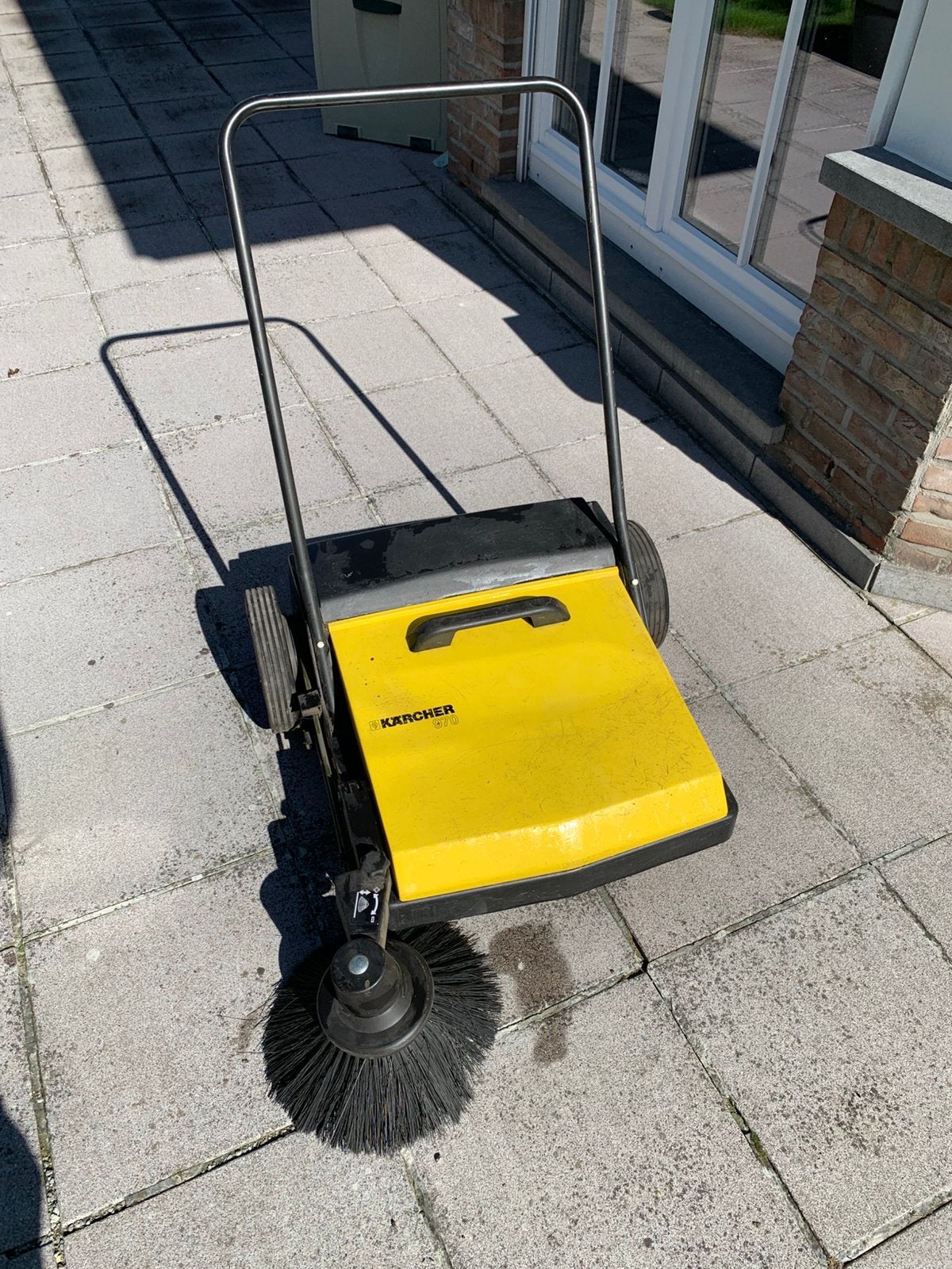 Veegmachine karcher, Tuin en Terras, Ophalen, Gebruikt