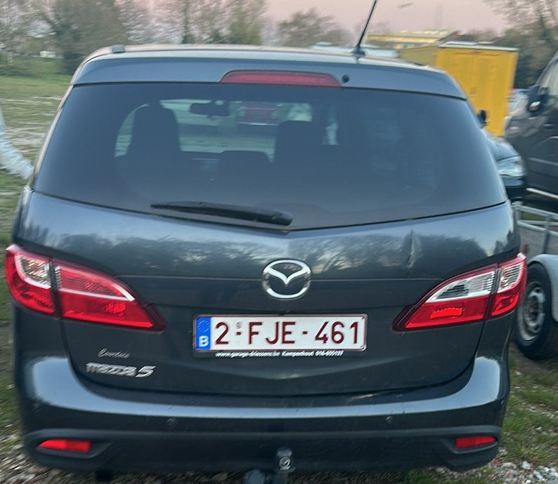 Mazda 5, Ophalen, Mazda