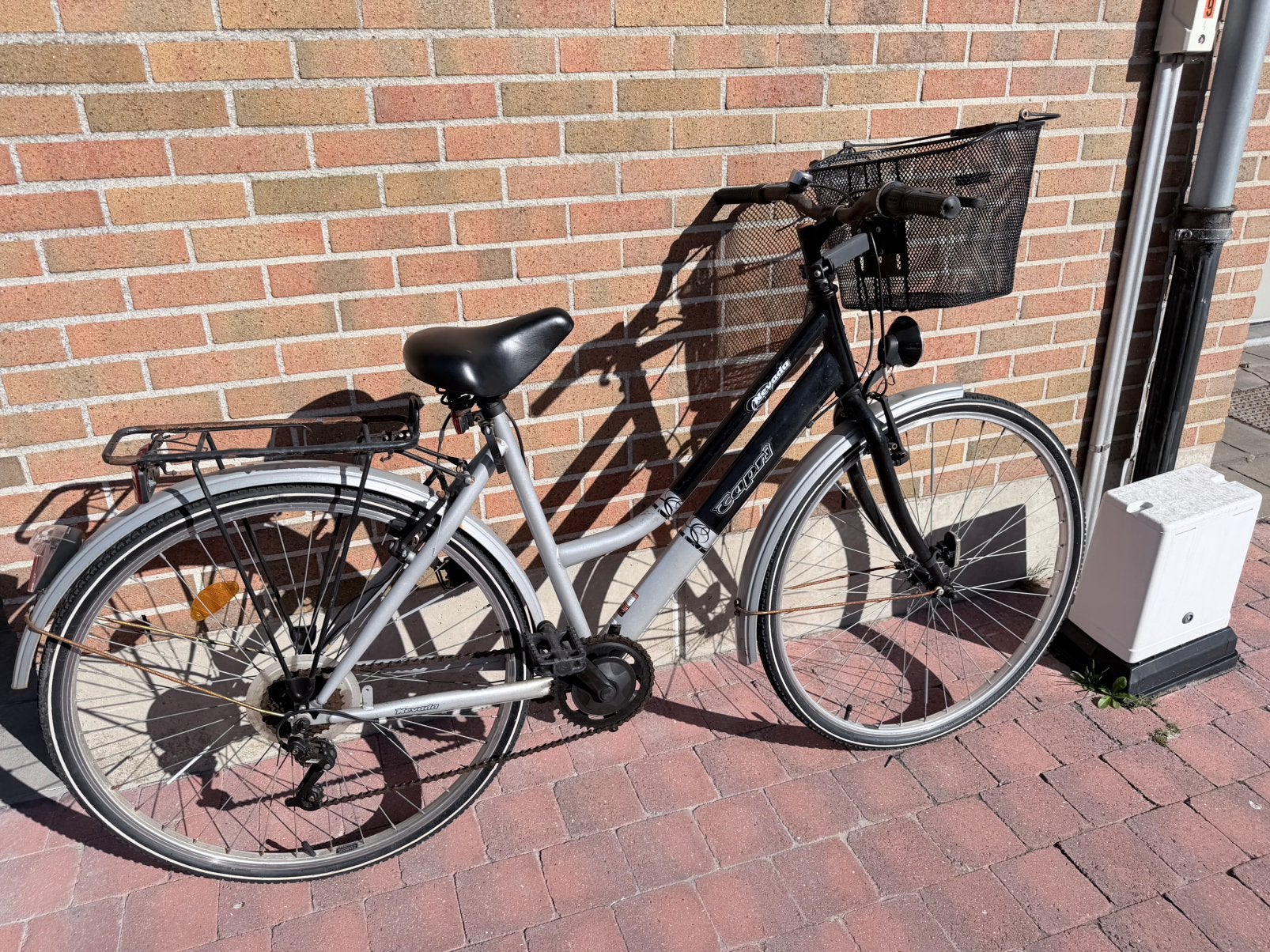 Damesfiets / Stadsfiets Capri Nevada – Met fietsmand, Ophalen, Gebruikt