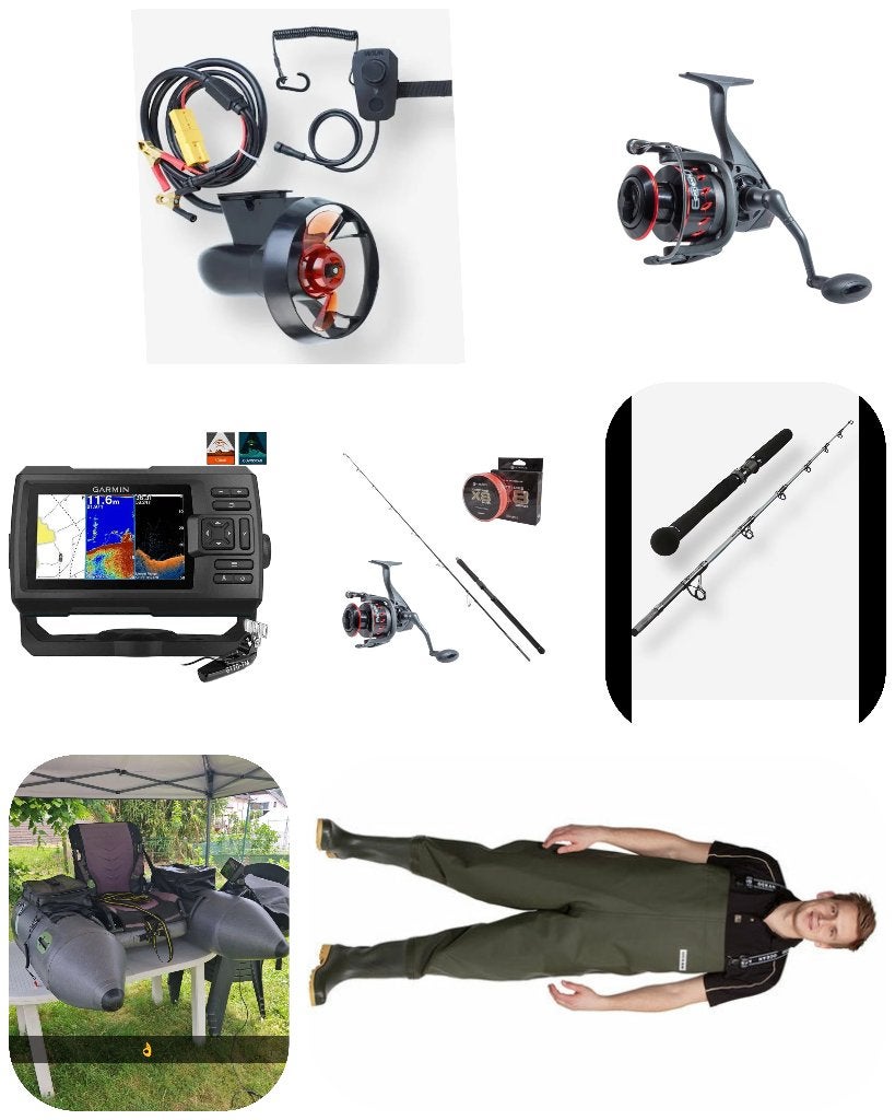 Float tube, Watersport en Boten, Hengelsport | Algemeen, Nieuw, Complete hengel, Ophalen