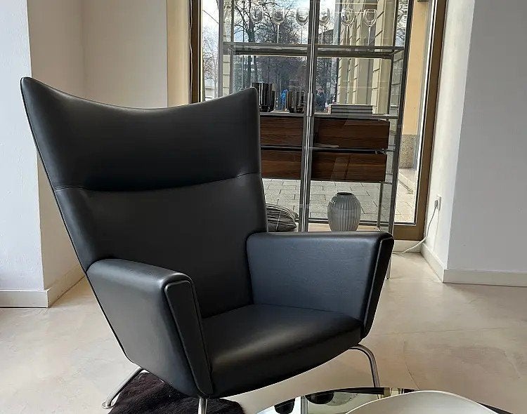 Fauteuil Carl hansen, Enlèvement ou Envoi, Cuir
