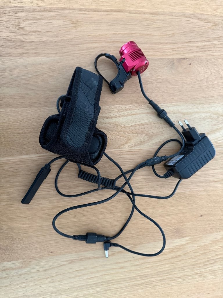 fietslicht, Vélos & Vélomoteurs, Rechargeable, Enlèvement ou Envoi, Phare avant, Utilisé
