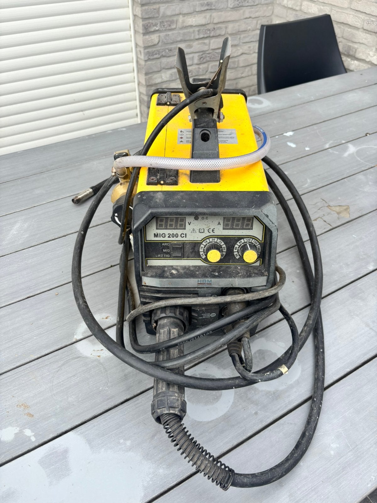 Laspost halfautomaat, Doe-het-zelf en Bouw, Gereedschap | Lasapparaten, Ophalen, Gebruikt, 150 tot 250 ampère, Inverter