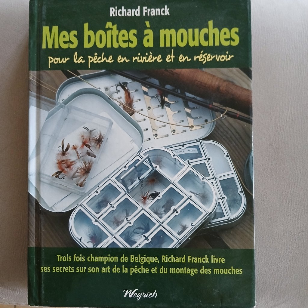 Mes boîtes à mouches , pêche en rivière et réservoir, Ophalen of Verzenden, Gelezen, Natuur algemeen, Richard Franck