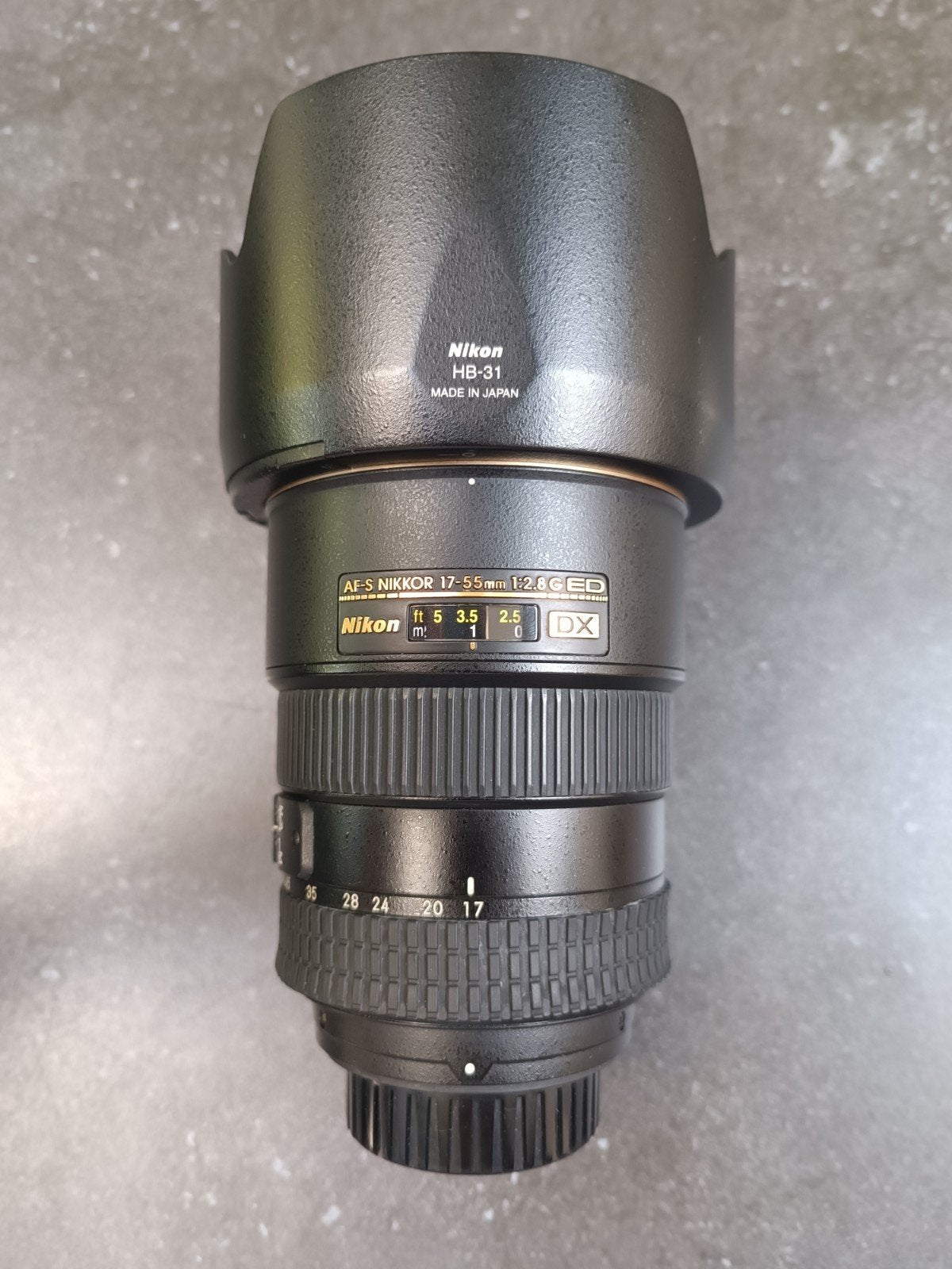 Nikon AF‑S NIKKOR 17‑55 mm f/2,8G ED X, Enlèvement, Comme neuf, Lentille standard, Zoom