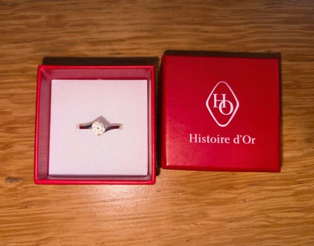 Bague histoire d’or, Enlèvement, Utilisé, Femme, Argent