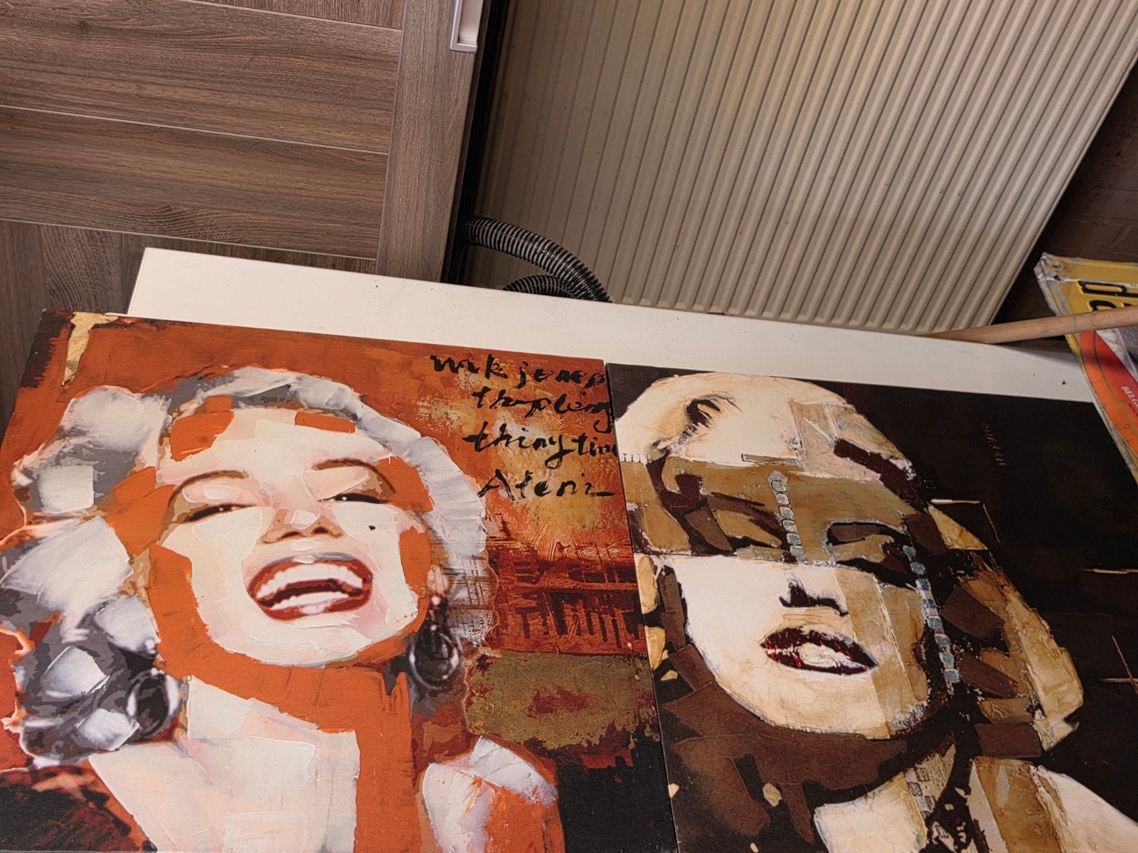 2 mooie canvassen van marilyn monroe, Huis en Inrichting, Ophalen